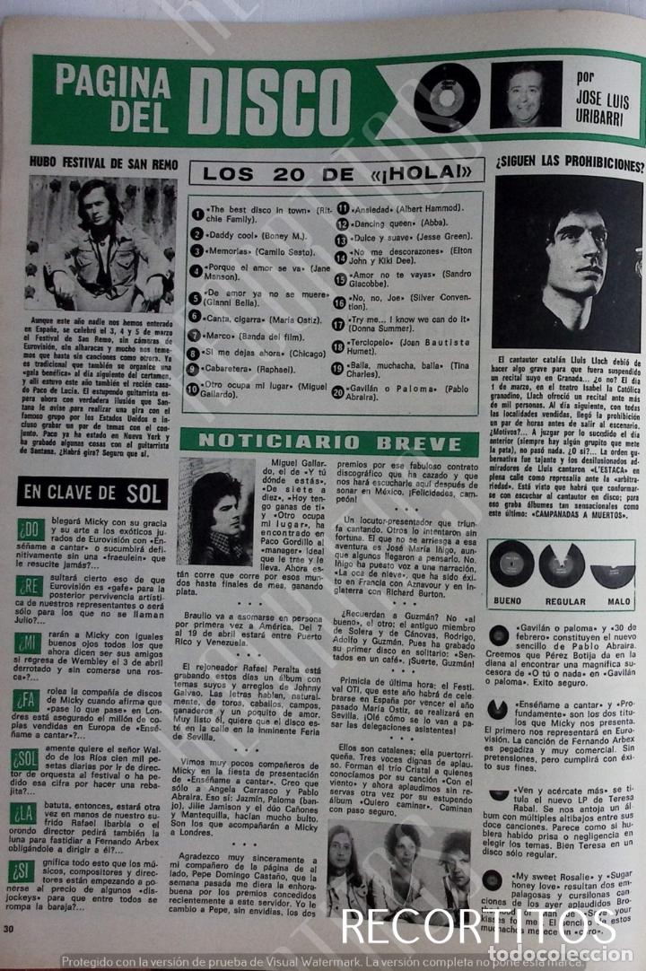 Coleccionismo de revistas y peri&oacute;dicos: miguel gallardo lluis llach paco de lucia san remo