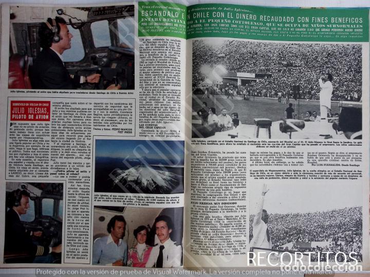 Coleccionismo de Revistas y Peri&oacute;dicos: julio iglesias en chile