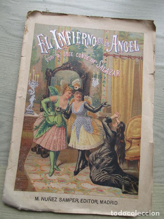 Coleccionismo de Revistas y Peri&oacute;dicos: EL INFIERNO DE UN &Aacute;NGEL,- JOS&Eacute; CONDE DE SALAZAR-S/F.- M. NU&Ntilde;EZ SAMPER, EDITOR-MADRID