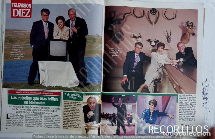 Coleccionismo de revistas y peri&oacute;dicos: concha velasco joaquin prat jesus hermida