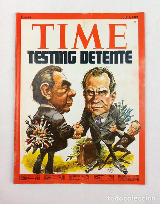 Coleccionismo de revistas y peri&oacute;dicos: Testing Detente _ Cold War. Time July 1, 1974