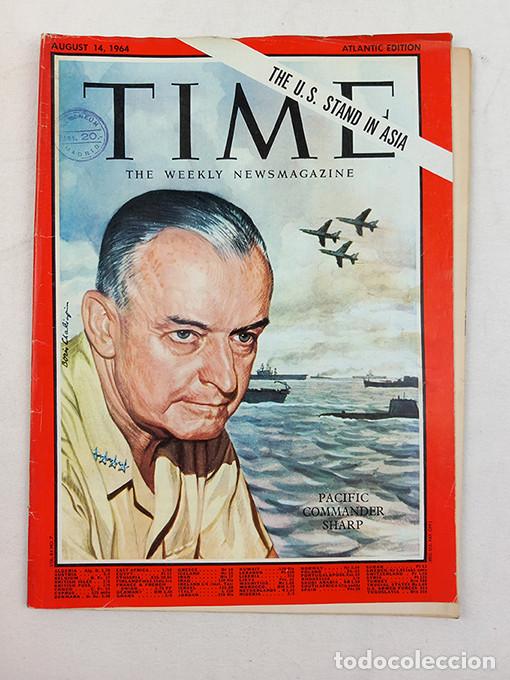 Sammeln von Zeitschriften und Zeitungen: The U.S. Stand in Asia. Pacific Commander Sharp. Time August 14, 1964
