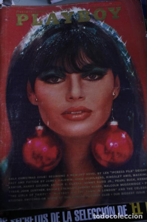 Coleccionismo de Revistas y Peri&oacute;dicos: REVISTA PLAYBOY AMERICANA ESPECIAL NAVIDAD 350 PGS SOFIA LOREN BRIGITTE BARDOT MANSFIELD 1966