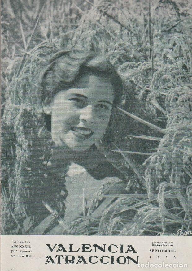 Coleccionismo de Revistas y Peri&oacute;dicos: Revista Valencia Atracci&oacute;n &ndash; 1958 * MORELLA * ISIDORO GARNELO * ENGUERA * GLORIETA ALCOY *