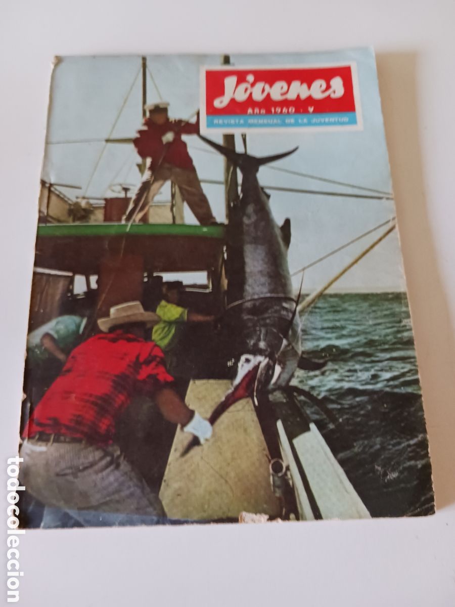 Coleccionismo de revistas y peri&oacute;dicos: Jovenes a&ntilde;o 1960 V revista mensual de la juventud