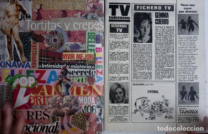 Coleccionismo de revistas y peri&oacute;dicos: gemma cuervo tampax fiorella faltoyano