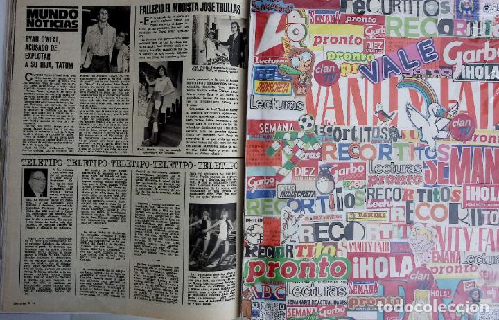 Coleccionismo de revistas y peri&oacute;dicos: las hermanas kessler rocio martin miss espa&ntilde;a salvador dali jose trullas ryan oneal