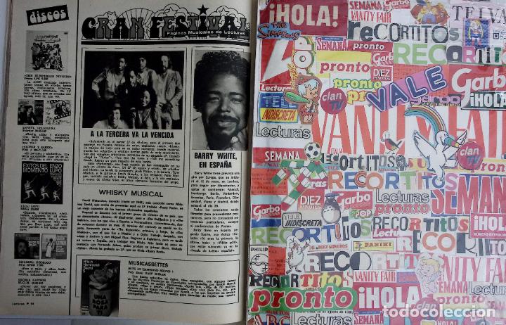 Coleccionismo de Revistas y Peri&oacute;dicos: barry white rufus eduardo rodrigo gloria gaynor daniel velazquez