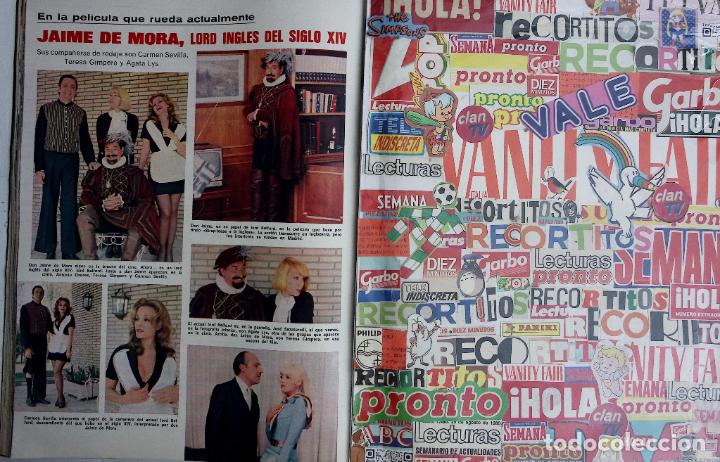 Coleccionismo de Revistas y Peri&oacute;dicos: jaime de mora a aragon carmen sevilla agata lys teresa gimpera saza