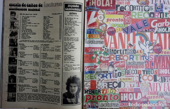 Coleccionismo de revistas y peri&oacute;dicos: ESCALA DE EXITOS CAMILO SESTO miguel gallardo