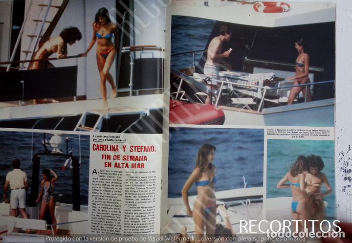 Colecionismo de Revistas e Jornais: carolina de monaco stefano casiraghi