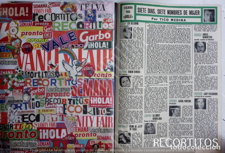 Coleccionismo de Revistas y Peri&oacute;dicos: ROCIO DURCAL LIV ULLMAN ALICIA MORENO