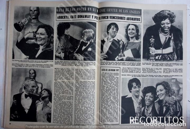 Coleccionismo de Revistas y Peri&oacute;dicos: PETER FINCH SYLVESTER STALLONE FAYE DUNAWAY TATUM ONEAL