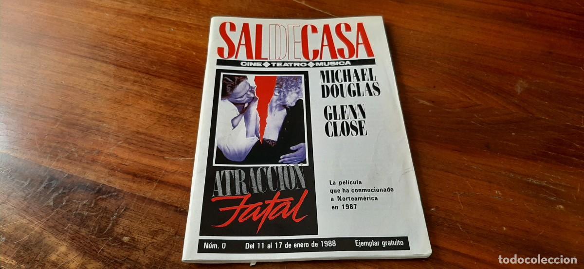 Coleccionismo de Revistas y Peri&oacute;dicos: SAL DE CASA. SALDECASA. NUMERO 0. A&Ntilde;O 1988. CINE, TEATRO, MUSICA