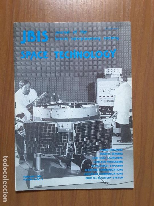 Collectionnisme de Revues et Journaux: Journal of the British Interplanetary Society Vol. 37, No. 2 - Space Technology