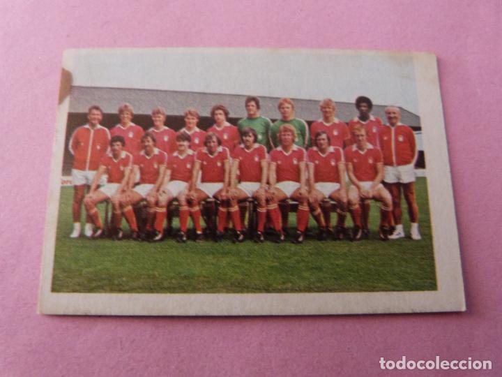 Coleccionismo de revistas y peri&oacute;dicos: CROMO DE FUTBOL EQUIPO NOTTINGHAM FOREST SIN PEGAR N&ordm; 168 DEL ALBUM LIGA 1980-1981/80-81 FHER