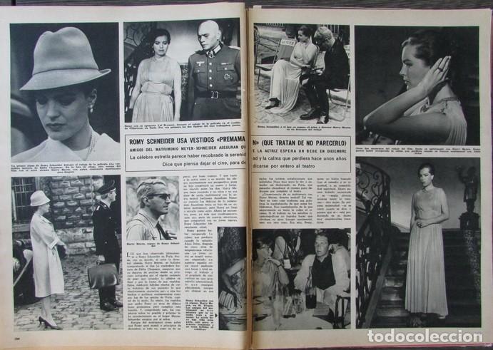 Coleccionismo de Revistas y Peri&oacute;dicos: RECORTE HOLA 1150 1966 ROMY SCHNEIDER. ANNIE STONE