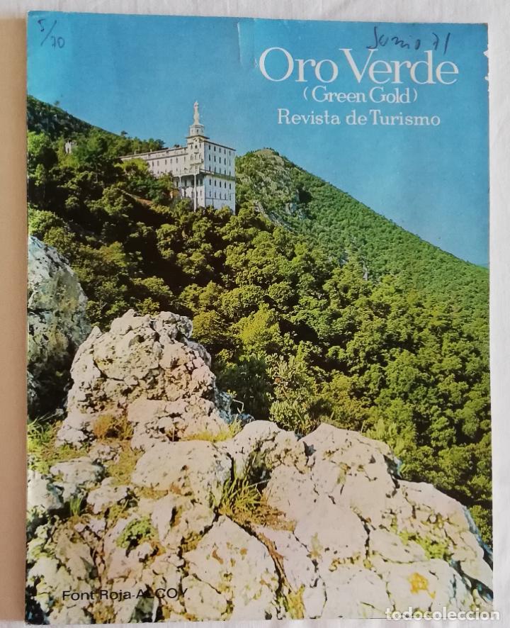 Collezionismo di Riviste e Giornali: ANTIGUA REVISTA TURISMO / OLD TOURIST MAGAZINE: GREEN GOLD / ORO VERDE A&Ntilde;O 11 N&ordm;82 JUNIO 1971 (Alcoi