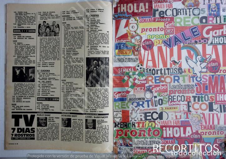 Collection Magazines and Newspapers: GREGORY PECK PABLO SANZ HOWARD DUFF LIONEL BARRYMORE