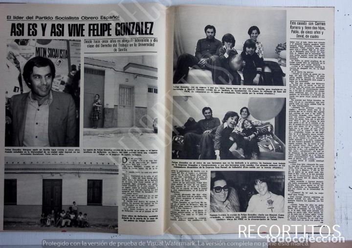 Coleccionismo de Revistas y Peri&oacute;dicos: FELIPE GONZALEZ CARMEN ROMERO MASSIEL