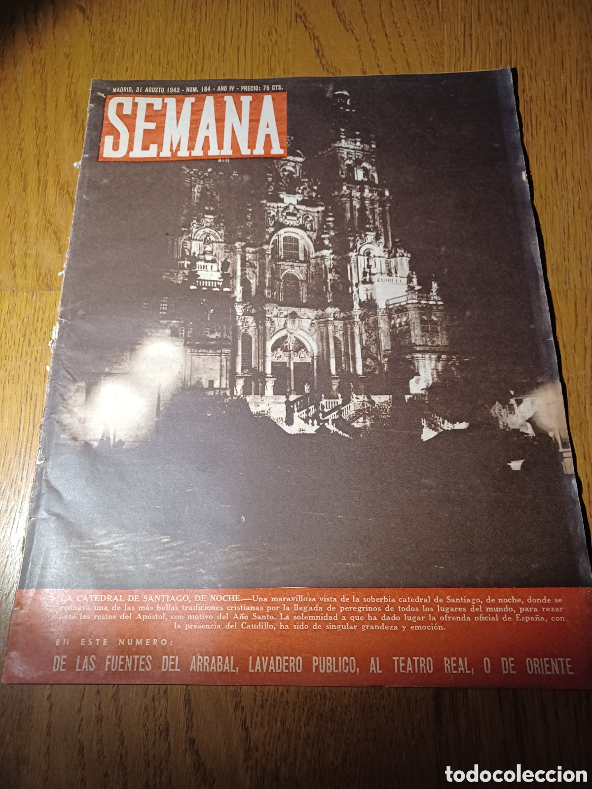 Coleccionismo de Revistas y Peri&oacute;dicos: SEMANA 1943 LA COSECHA EN LOS CAMPOS DE UCRANIA. VELOCIPEDOS Y AUTOMOVILES.AVIONES DE CAZA.SCHUBERT