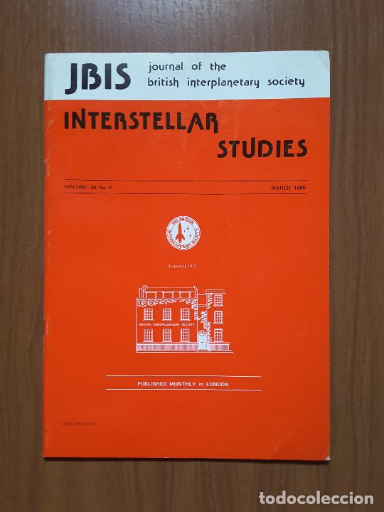 Collezionismo di Riviste e Giornali: Journal of the British Interplanetary Society Vol. 39, No. 3 - Interstellar Studies