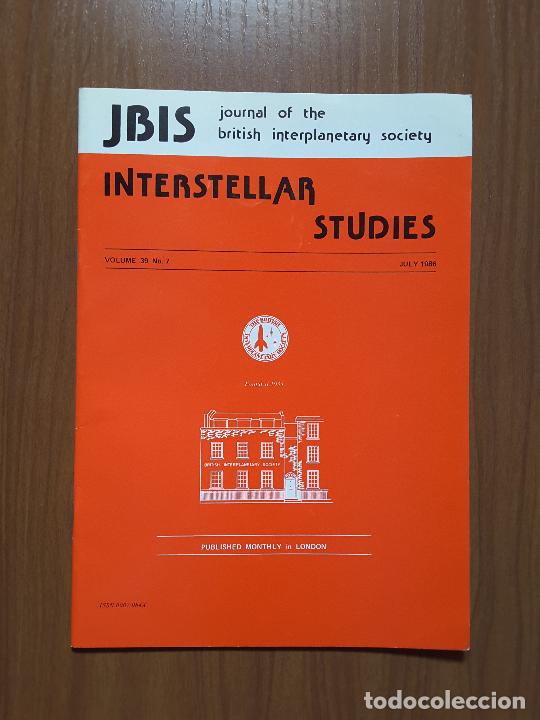 Colecionismo de Revistas e Jornais: Journal of the British Interplanetary Society Vol. 39, No. 7 - Interstellar Studies
