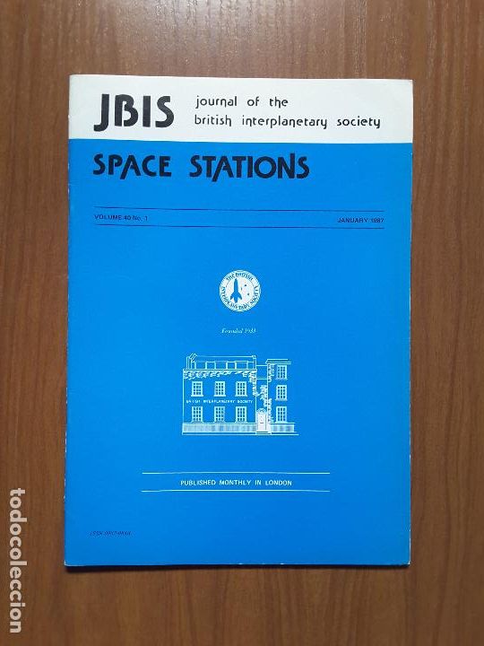 Collezionismo di Riviste e Giornali: Journal of the British Interplanetary Society Vol. 40, No. 1 - Space Stations