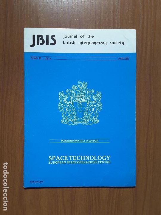 Collezionismo di Riviste e Giornali: Journal of the British Interplanetary Society Vol. 40, No. 6 - Space Technology ESOC