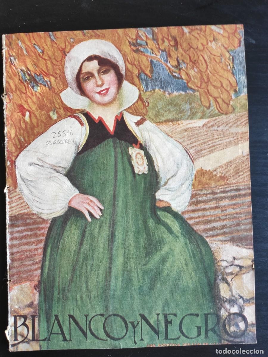 Colecionismo de Revistas e Jornais: BLANCO Y NEGRO. N&ordm; 1.571. A&Ntilde;O 1921. SANTO DOMINGO DE SILOS. EN LA ZONA OCUPADA POR ESPA&Ntilde;A EN . LEER