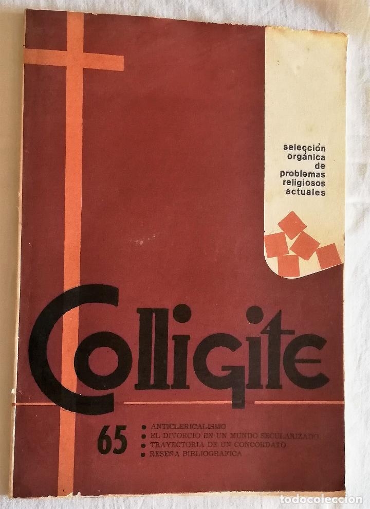 Collezionismo di Riviste e Giornali: ANTIGUA REVISTA COLLIGITE: SELECCI&Oacute;N ORG&Aacute;NICA DE PROBLEMAS RELIGIOSOS ACTUALES