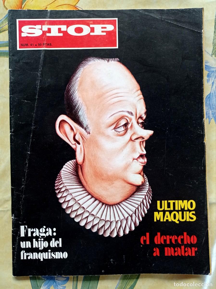 Coleccionismo de Revistas y Peri&oacute;dicos: REVISTA STOP N&ordm; 41 / FEDRA LORENTE, MARIA ROSARIA OMAGGIO, BEBE PALMER, SUSANA ESTRADA, AMEL AMOR