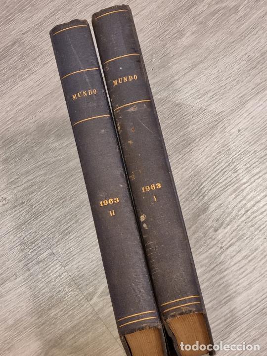 Coleccionismo de Revistas y Peri&oacute;dicos: EL MUNDO - REVISTA GRAFICA SEMANAL DE INFORMACION MUNDIAL ENERO-AGOSTO 1963 NUMS. 1183-1216