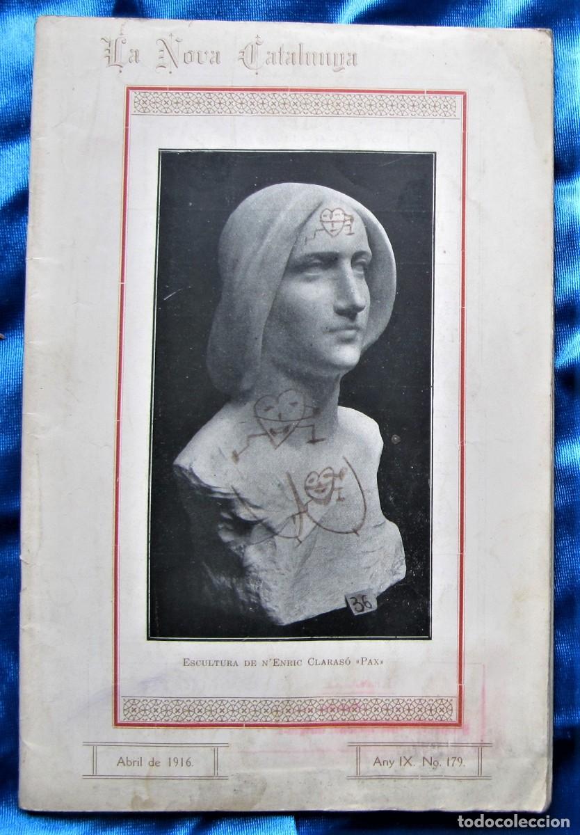 Sammeln von Zeitschriften und Zeitungen: LA NOVA CATALUNYA. REVISTA MENSUAL. ANY IX. N&ordm; 179. HAVANA, ABRIL, 1916. LA HABANA, CUBA.