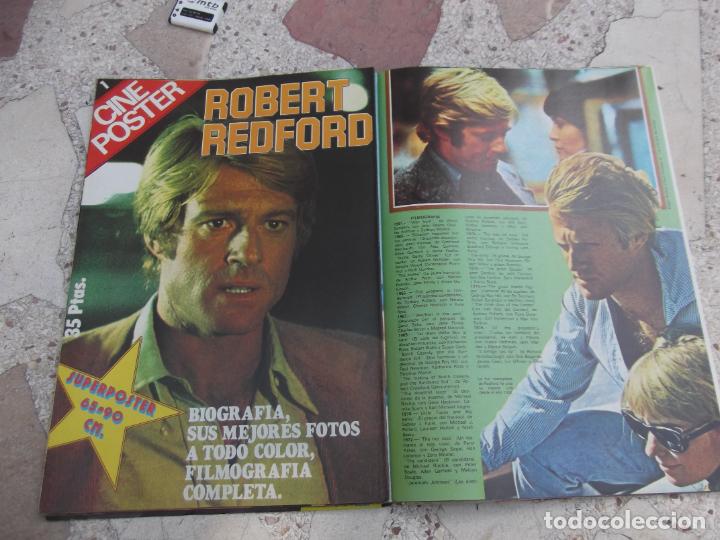 Collezionismo di Riviste e Giornali: cine poster n&ordm; 1, robert redford, super poster 65x90, biografia peliculas, y una seleccion16 foto