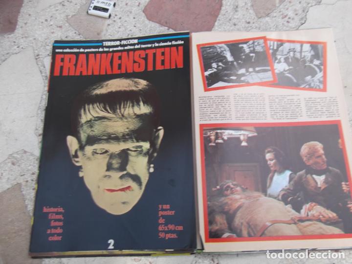 Coleccionismo de Revistas y Peri&oacute;dicos: super poster,terror-ficcion n&ordm; 2,frankenstein, historia ,films fotos a color 65x90