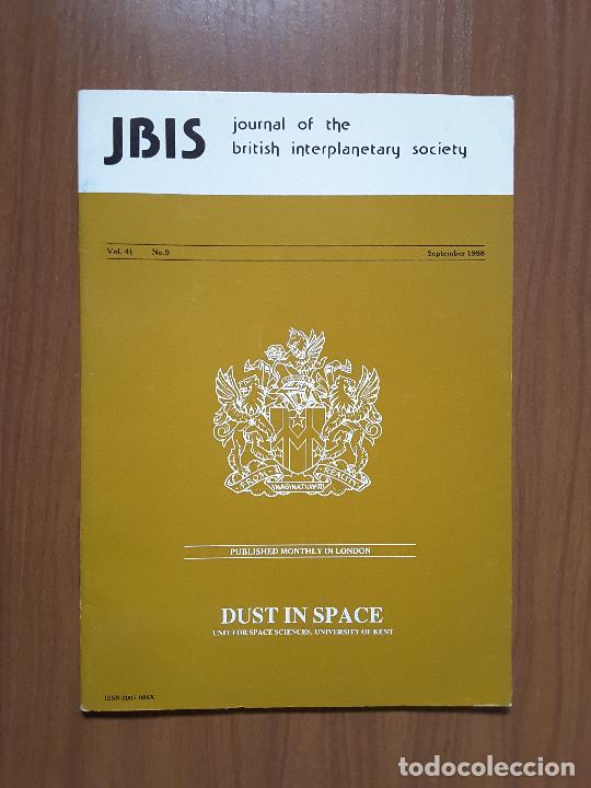 Collectionnisme de Revues et Journaux: Journal of the British Interplanetary Society Vol. 41, No. 9 - Dust in Space