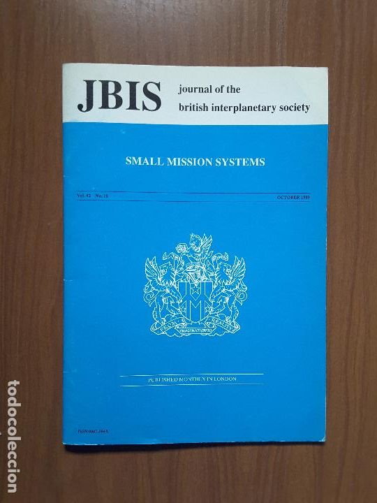 Collezionismo di Riviste e Giornali: Journal of the British Interplanetary Society Vol. 42, No. 10 - Small Mission Systems