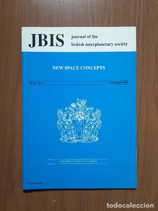 Colecionismo de Revistas e Jornais: Journal of the British Interplanetary Society Vol. 42, No. 11 - New Space Concepts