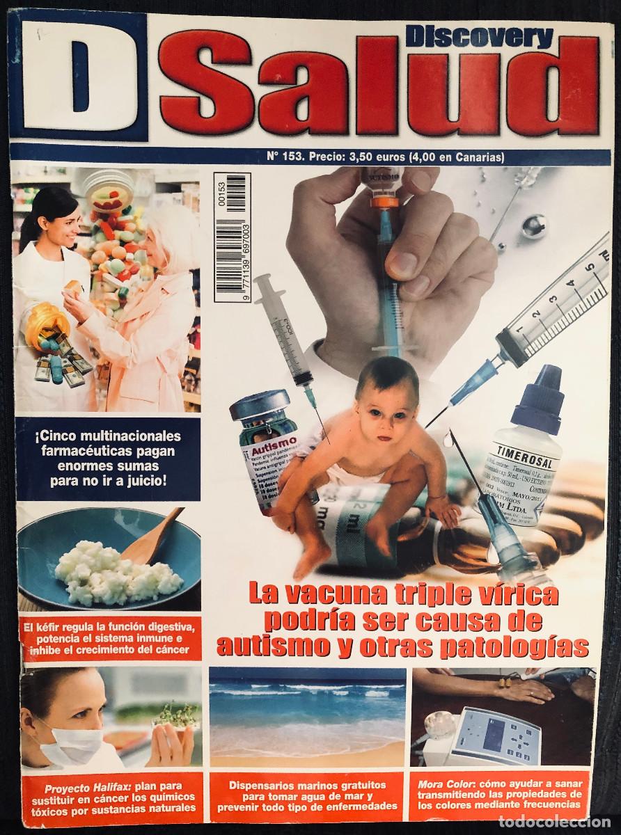 Coleccionismo de Revistas y Peri&oacute;dicos: 'Discovery DSalud', n&ordm; 153. Octubre 2012. Medicina natural y alternativa. Buen estado.