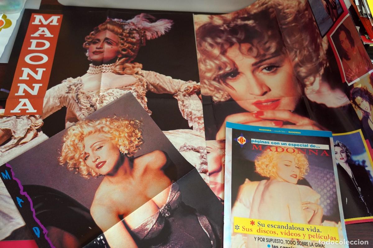 Coleccionismo de Revistas y Peri&oacute;dicos: poster MADONNA 4 UNIDADES