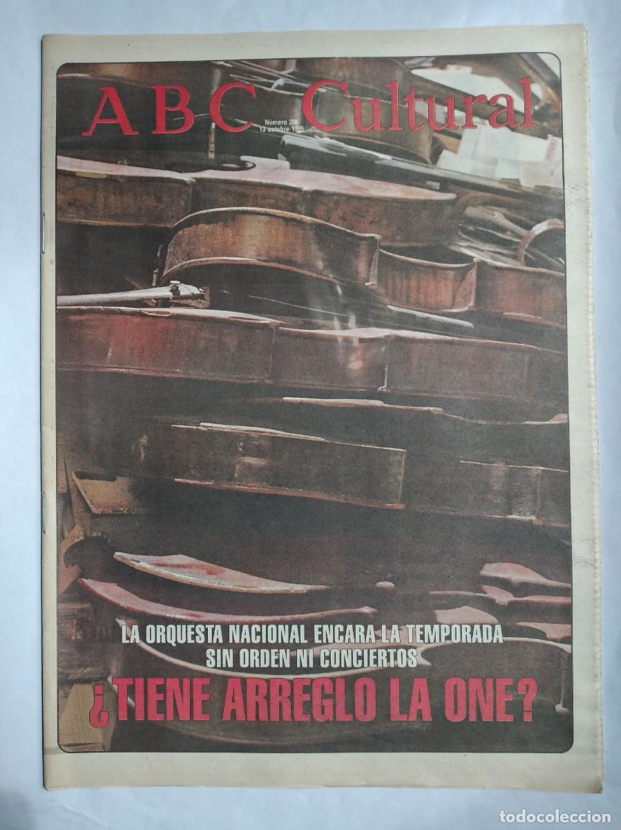 Coleccionismo de Revistas y Peri&oacute;dicos: ABC CULTURAL N&ordm; 206 1995 ORQUESTA NACIONAL ERNST JUNGER ANTONIO LOPEZ TORRES