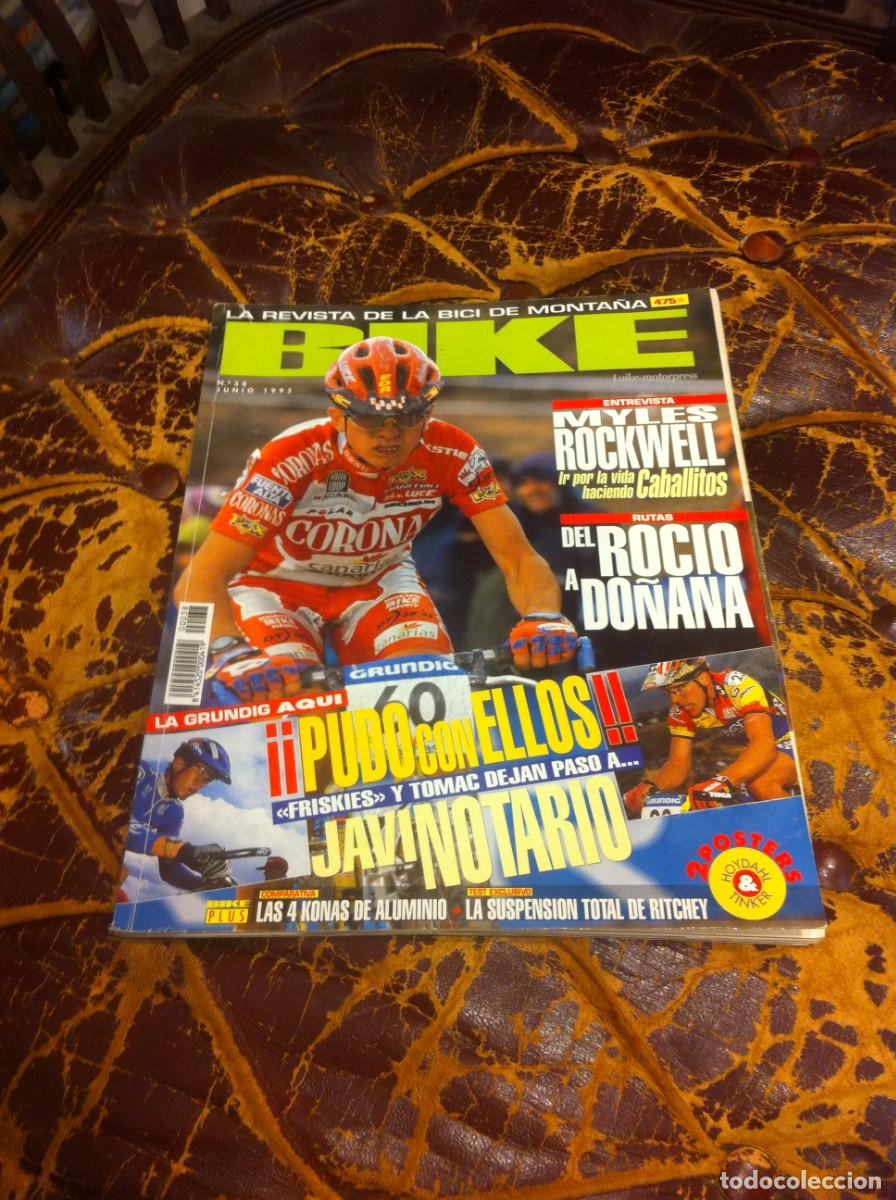 Coleccionismo de Revistas y Peri&oacute;dicos: REVISTA DE CICLISMO. BIKE, LA REVISTA DE LA BICI DE MONTA&Ntilde;A. N&ordm; 38. A&Ntilde;O 1995