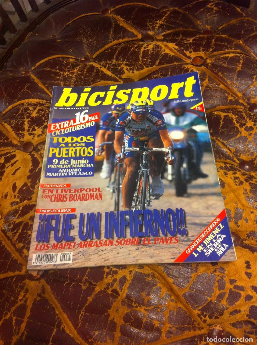 Coleccionismo de Revistas y Peri&oacute;dicos: REVISTA DE CICLISMO. BICISPORT. N&ordm; 85. A&Ntilde;O 1996