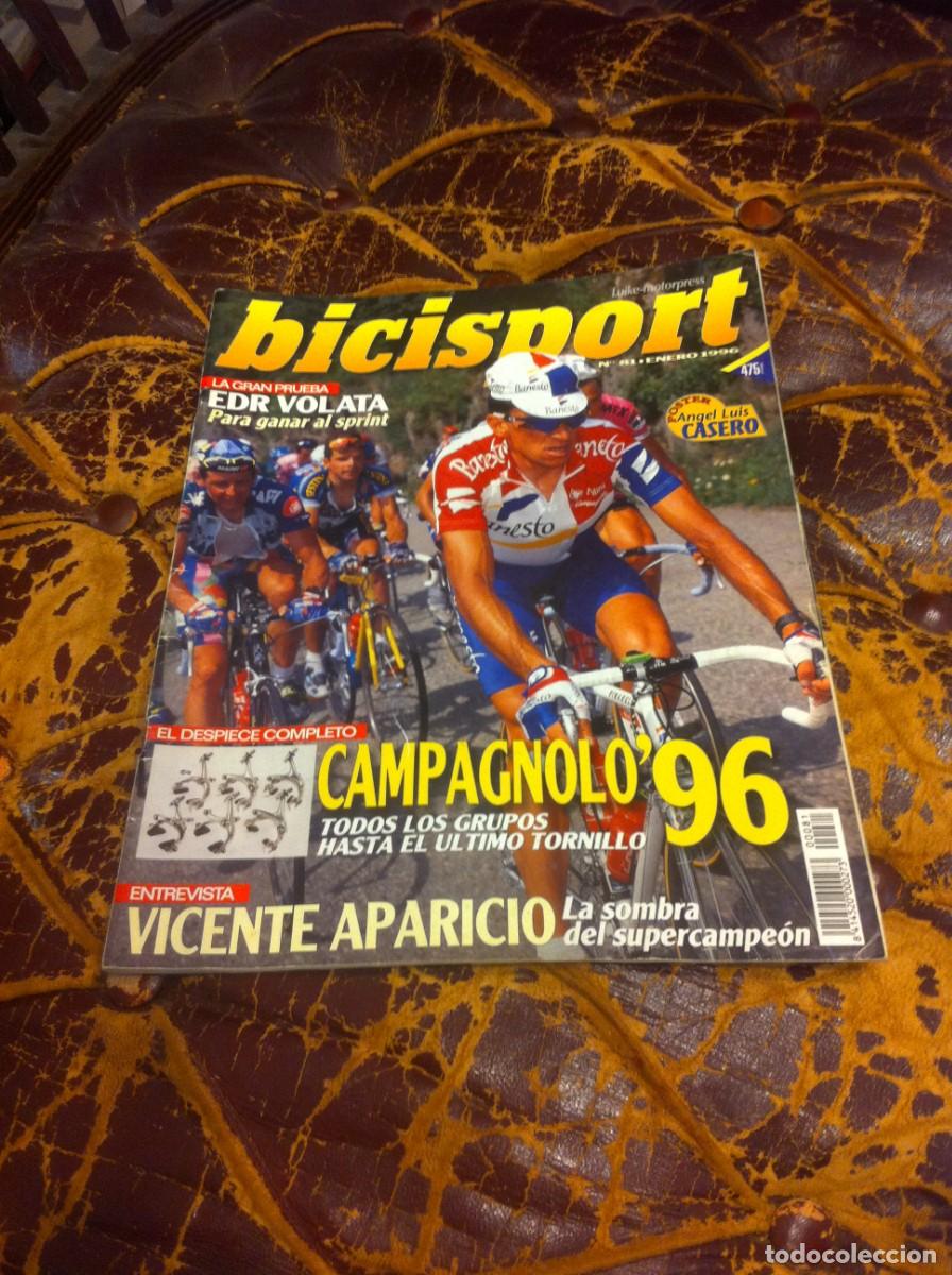 Coleccionismo de Revistas y Peri&oacute;dicos: REVISTA DE CICLISMO. BICISPORT. N&ordm; 81. A&Ntilde;O 1996