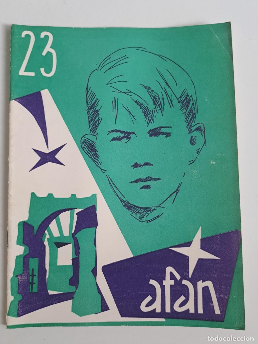 Coleccionismo de Revistas y Peri&oacute;dicos: ANTIGUA REVISTA COLEGIO DE LOS SAGRADOS CORAZONES MARTIN DE LOS HEROS 91 - AFAN N&ordm; 23 - 1958 - MULTI