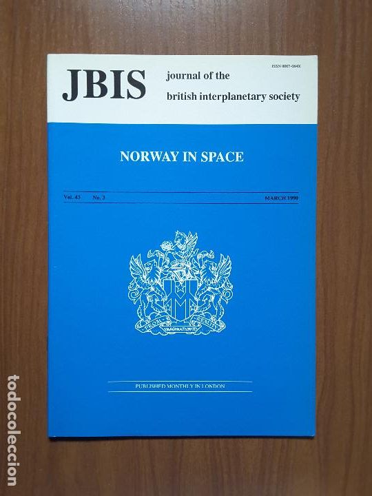 Collectionnisme de Revues et Journaux: Journal of the British Interplanetary Society Vol. 43, No. 3 - Norway in Space