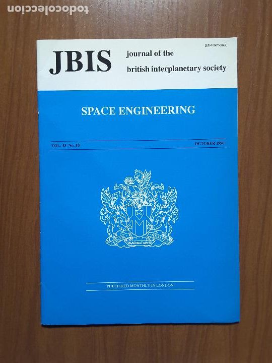 Collezionismo di Riviste e Giornali: Journal of the British Interplanetary Society Vol. 43, No. 10 - Space Engineering
