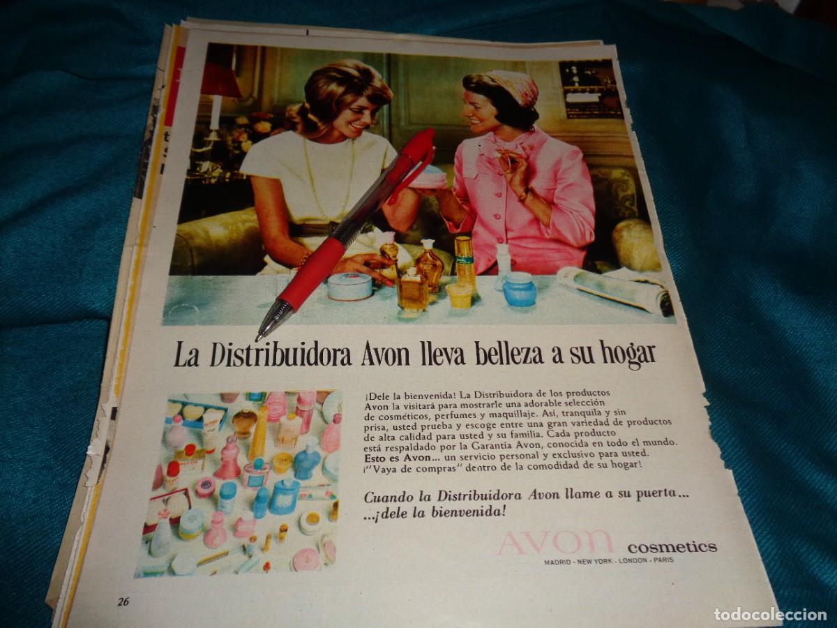 Coleccionismo de Revistas y Peri&oacute;dicos: PUBLICIDAD : AVON COSMETICS. DISTRIBUIDORA AVON. AMA, FEBRO 1968(#)