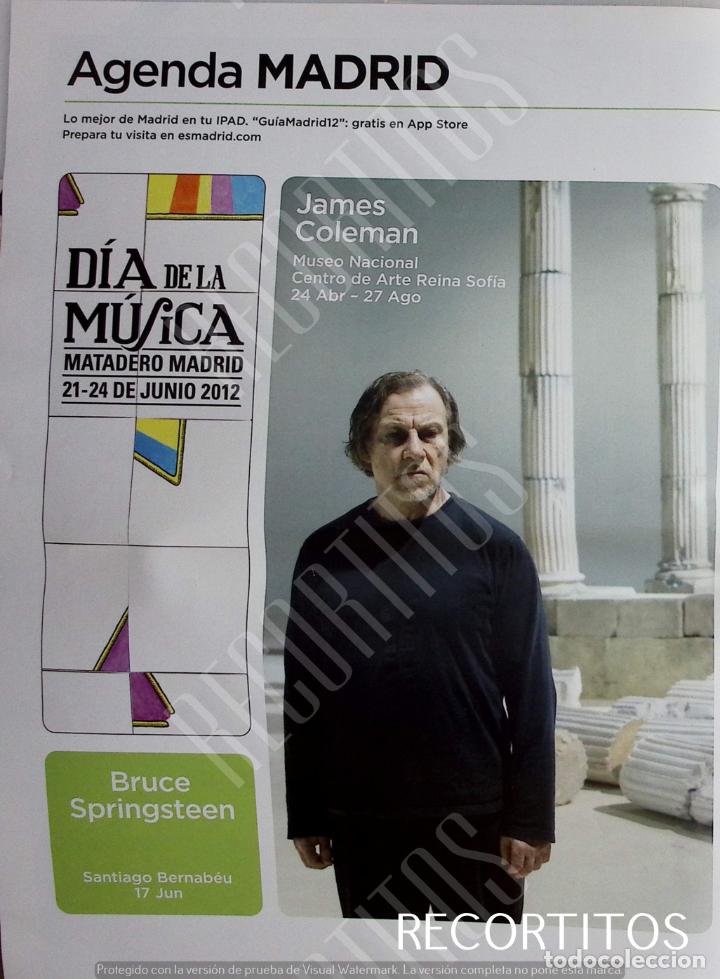 Coleccionismo de revistas y peri&oacute;dicos: JAMES COLEMAN BRUCE SPRINGSTEEN - Foto 1